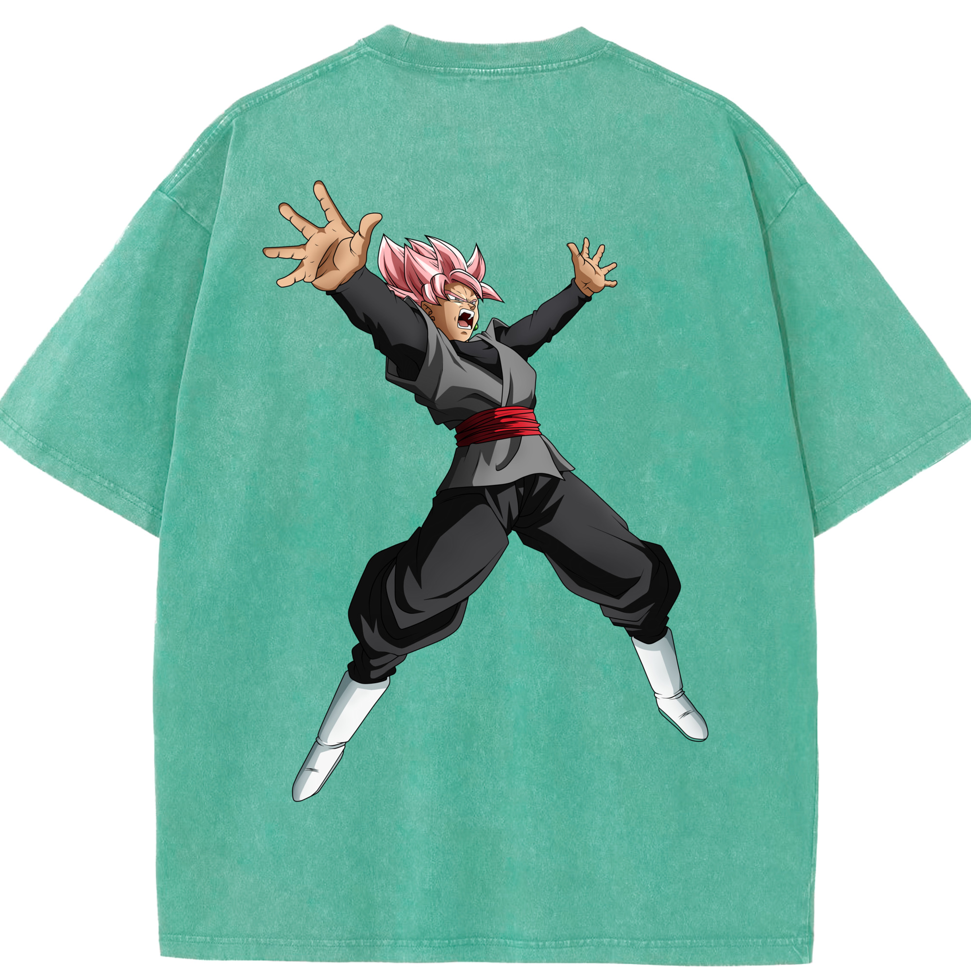 （画像用） ドラゴンボール ベジット DRAGON BALL Vegetto 綿100% ヴィンテージ風 半袖Tシャツ（背面プリント）